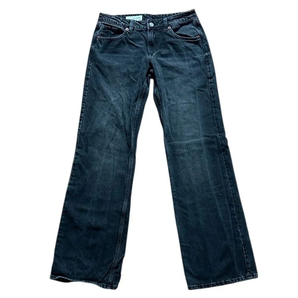 Zara Black Wide Leg Jeans